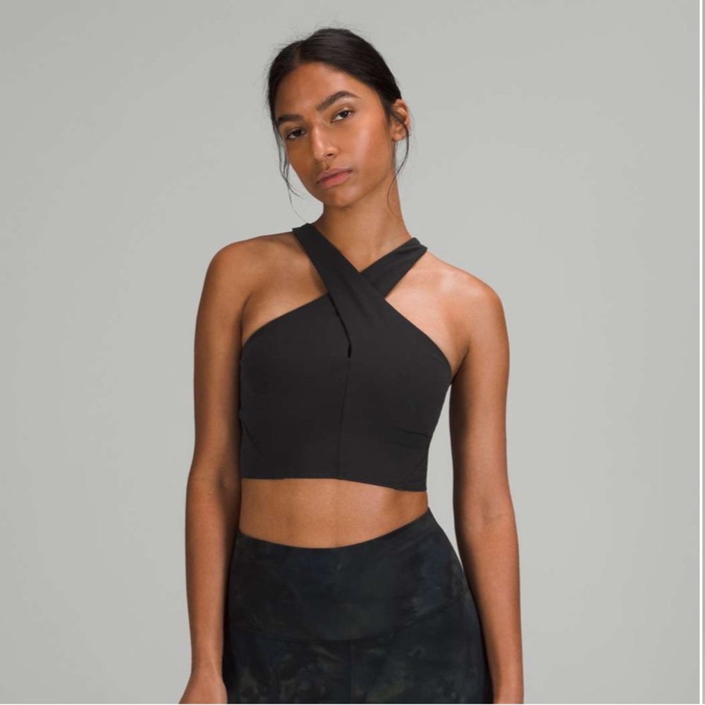 Lululemon Nulu Wrap-Front Longline Bra